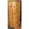 Image 2 : SOLID WOOD PINE ARMOIRE