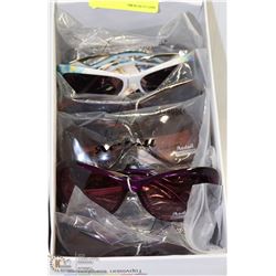 BOX OF NEW SUNGLASSES ON CHOICE