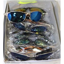 BOX OF NEW SUNGLASSES ON CHOICE