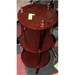 VINTAGE 3 TIER WOOD PLANT STAND