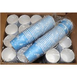 3 BOXES OF 500 9OZ PAPER CUPS