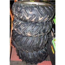 SET OF 4 HONDA GOODYEAR TIRES AND RIMS