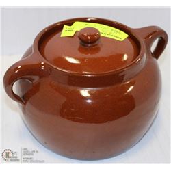 SUNBURST 1 QUART BEAN CROCK