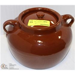 ALBERTA POTTERIES BEAN CROCK