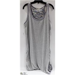 GROUP OF 4 LADIES TANK DRESSES GREY SIZE 3X