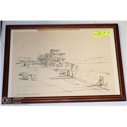 ORIGINAL FRAMED ART BY THE LATE DEAN MCKENZIE