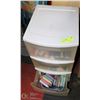 Image 1 : 3-TIER STORAGE CONTAINER FULL OF ARTS &