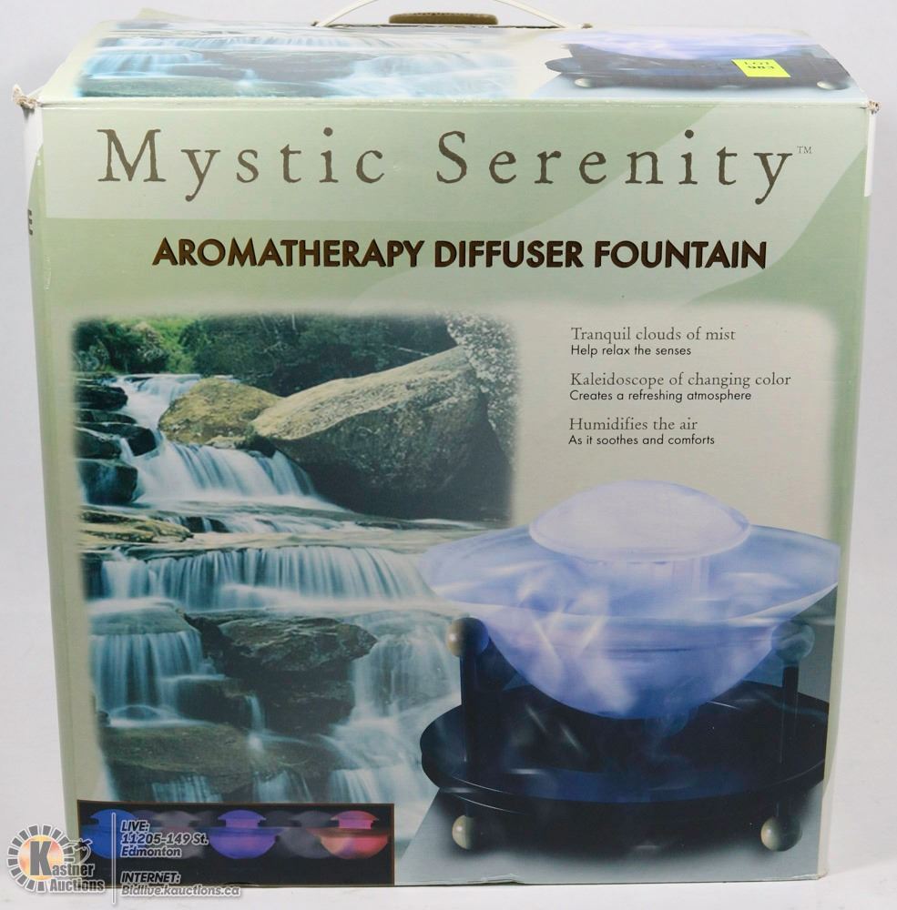 MYSTIC SERENITY AROMA THERAPY DIFFUSER FOUNTAIN