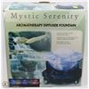 Image 1 : MYSTIC SERENITY AROMA THERAPY DIFFUSER FOUNTAIN