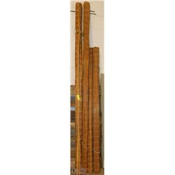 GROUP OF 4 BAMBOO BLINDS