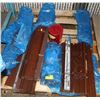 Image 1 : PALLET OF WOOD BLINDS  SIZES INCLUDE 24"X64",