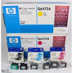 LOT OF PRINTER CARTRIDGES