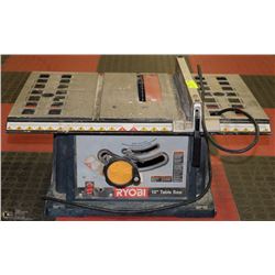 RYOBI 10" TABLE SAW
