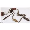 Image 1 : VICTOR AND MANN VINTAGE HAND DRILLS