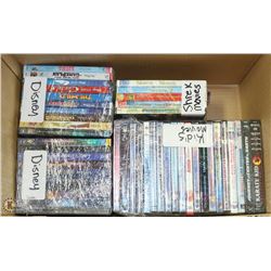 BOX WITH KIDS MOVIES, DISNEY DVD'S