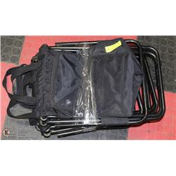 LOT OF 3 FISHING CHAIRS