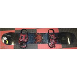 BURTON DEVICE 157 SNOWBOARD WITH BINDINGS