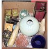 Image 1 : BOX W/NEW DECORATIVE VASES, SET OF