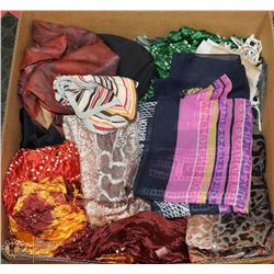 FLAT W/14 PASHMINAS & SUMMER SCARVES
