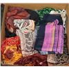 Image 1 : FLAT W/14 PASHMINAS & SUMMER SCARVES