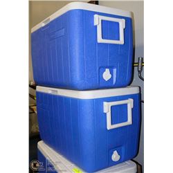 PAIR OF COLEMAN COOLERS