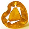 Natural Heart Yellow Sapphire 3.45 Carats