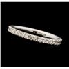 Image 1 : 0.38 ctw Diamond Band - 18KT White Gold