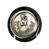 Image 1 : Sterling Silver 1974 Mother's Day Decorative Plate from the Wittnauer Mint