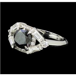 1.90 ctw Diamond Ring - Platinum