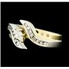 0.50 ctw Diamond Ring - 14KT Yellow and White Gold