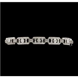 3.00 ctw Diamond Bracelet - 14KT White Gold