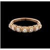 Image 2 : 0.35 ctw Diamond Ring - 14KT Rose Gold