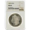 Image 1 : 1879-S NGC MS64 Morgan Silver Dollar