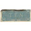 Image 2 : 1864 $10 The Confederate States of America Note T-68 CC