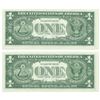 Image 2 : 1957 $1 Silver Certificate Currency Lot of 2