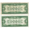 Image 2 : 1934 $1 Silver Certificate Currency Lot of 2