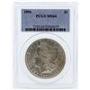 Image 1 : 1896 PCGS MS64 Morgan Silver Dollar