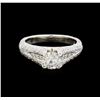 Image 1 : 1.14 ctw Diamond Ring - Platinum