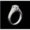 Image 4 : 1.14 ctw Diamond Ring - Platinum