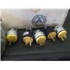 Image 2 : Lot of 125V Male Plugs and Rubber Spacers