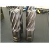 Image 2 : Large Rougher End Mills, (1) 1-7/8", (3) 2"