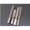 Image 1 : HSS End Mills, (2) 1", (1) 1.25", (1) 1-3/8"