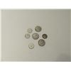 3 x 1967 Canadian Silver Quarters & 4 Silver Dimes