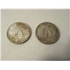 2 x 1967 SILVER 50cent Canadian Coins