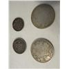 4 SILVER Canadian Coins