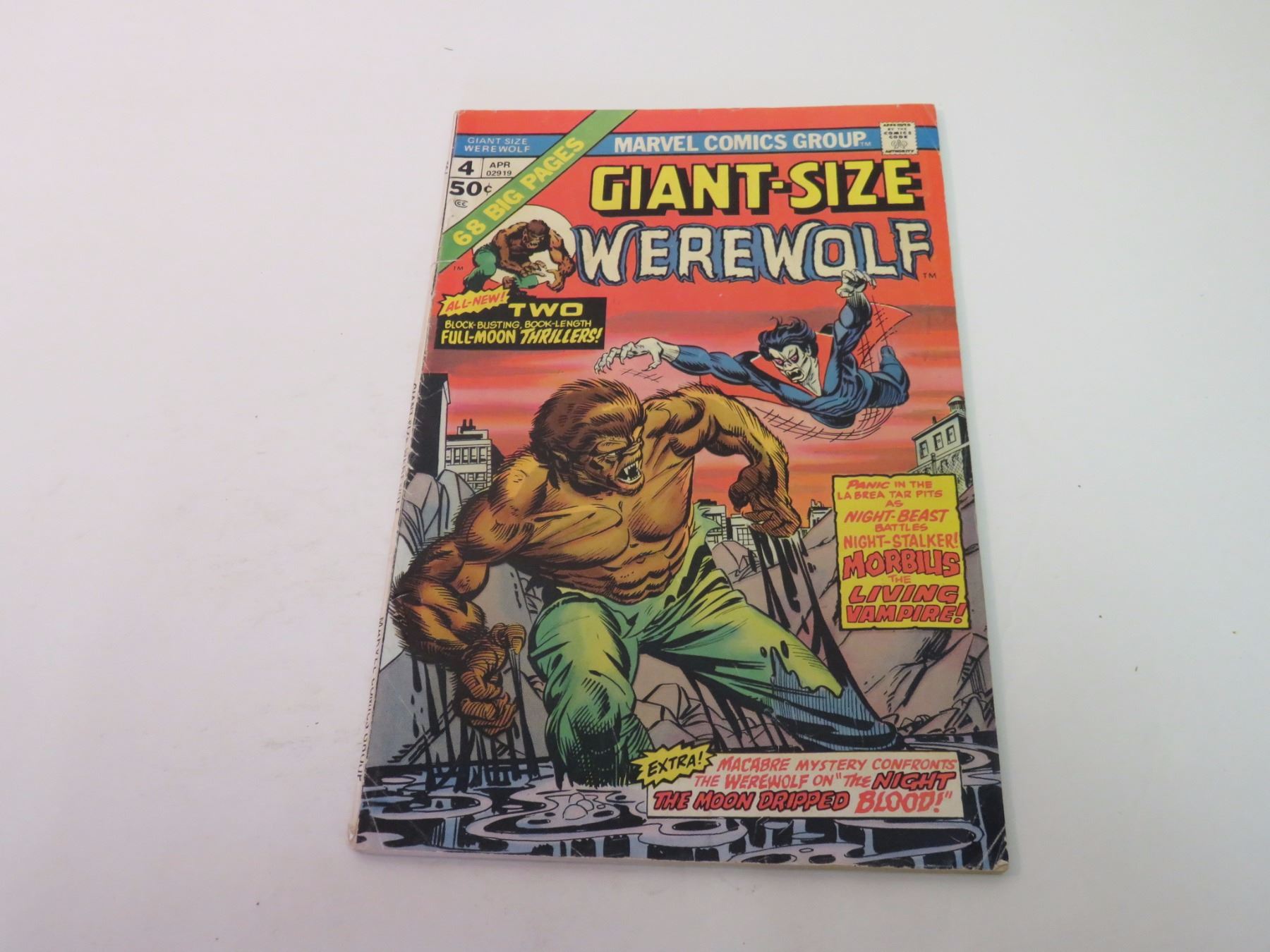 Marvel Giant Size Werewolf Morbies Origin #4
