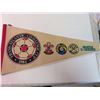 Image 2 : 3 Vintage FC Soccer Pennants/Flags