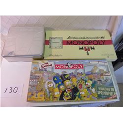 3 Different Monopoly Games