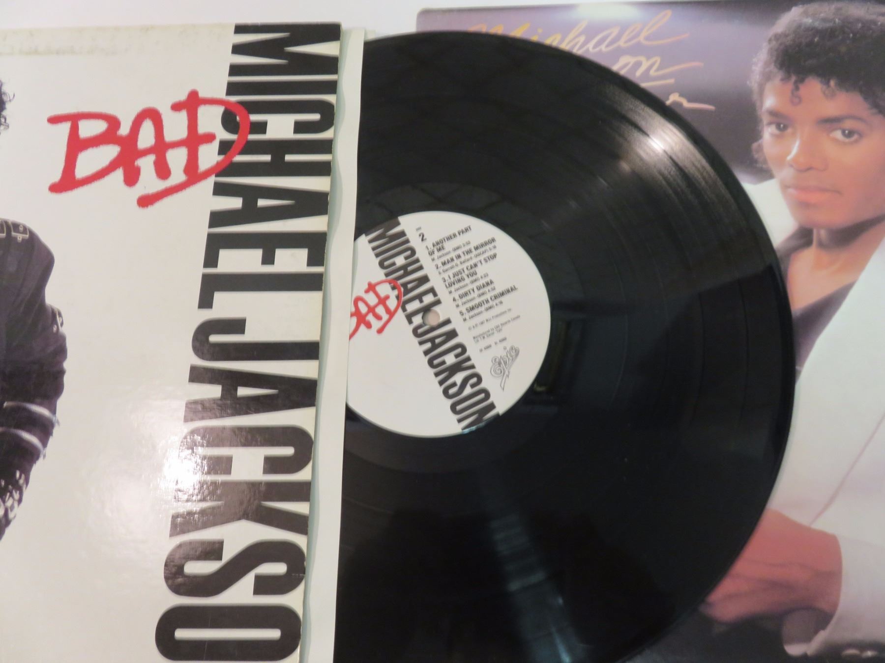 Michael Jackson LP Records