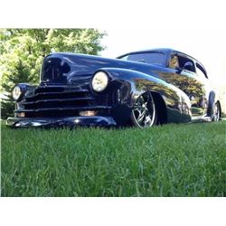 1947 CHEVY STYLEMASTER SPORT SEDAN SHOW WINNER STREET MACHINE HOTROD